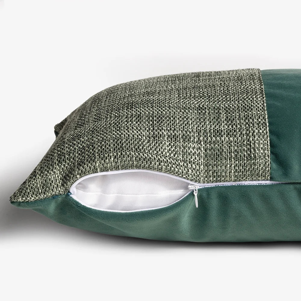 Indigo Green Cushion Cover